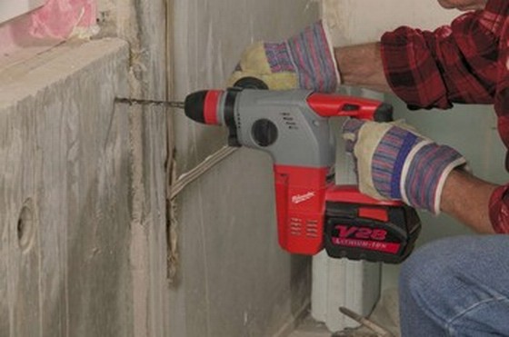 Milwaukee 28v deals sds hammer drill